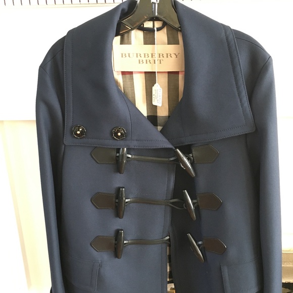 Burberry Brit Pea Coat - Picture 1 of 16